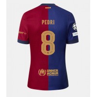 Maglia Calcio Barcelona Pedri Gonzalez #8 Prima Divisa 2024-25 Manica Corta